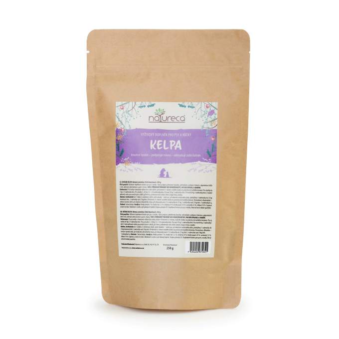 NATURECA Kelpa – přírodní podpora imunity a zdravého chrupu pro psy a kočky 250g